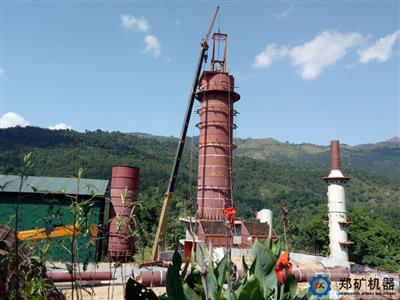 尼泊尔100TPD石灰立窑生产线项目